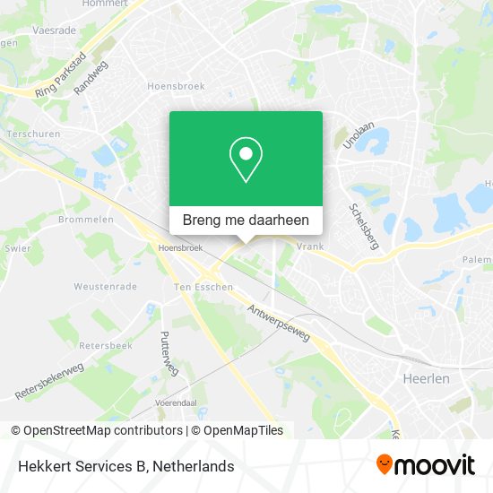 Hekkert Services B kaart