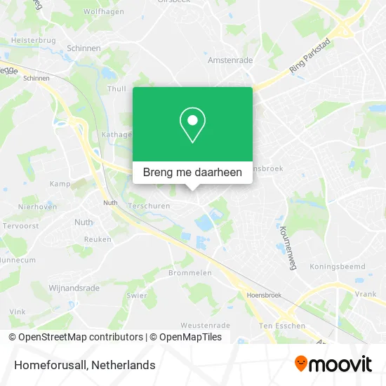 Homeforusall kaart