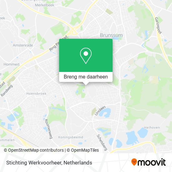 Stichting Werkvoorheer kaart