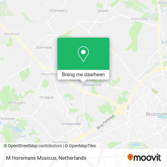 M Horsmans Musicus kaart