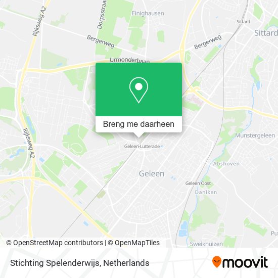 Stichting Spelenderwijs kaart