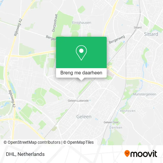 DHL kaart