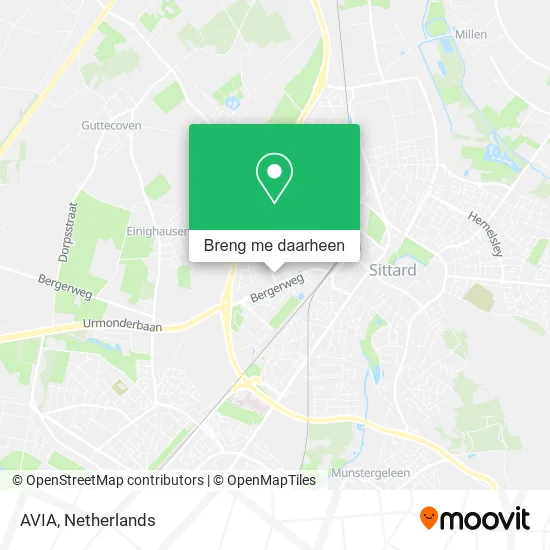 AVIA kaart