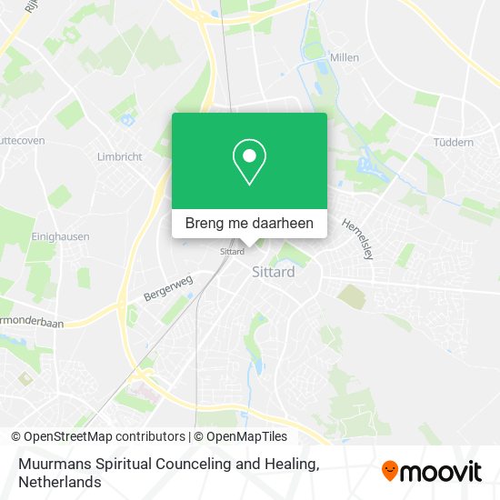 Muurmans Spiritual Counceling and Healing kaart