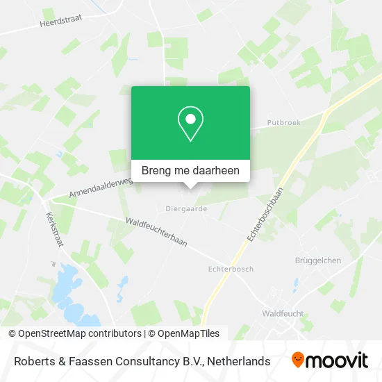 Roberts & Faassen Consultancy B.V. kaart