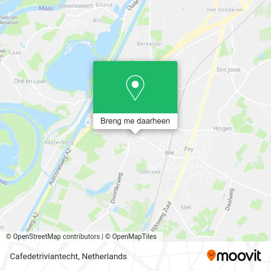 Cafedetriviantecht kaart