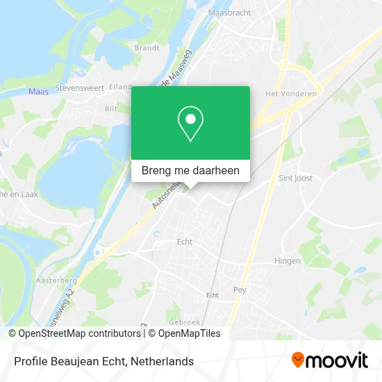 Profile Beaujean Echt kaart