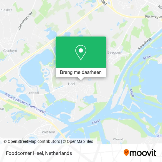 Foodcorner Heel kaart