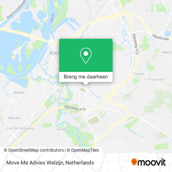 Move Me Advies Welzijn kaart