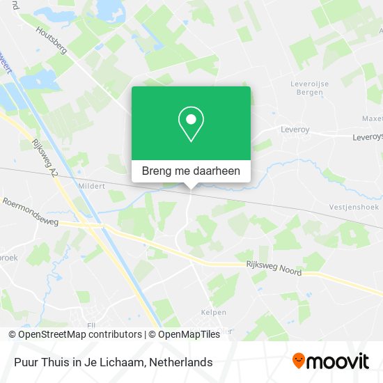 Puur Thuis in Je Lichaam kaart