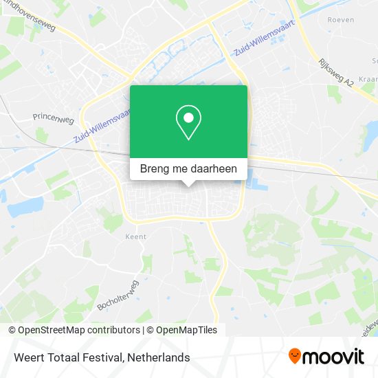 Weert Totaal Festival kaart