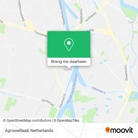 Agrisnellaad kaart
