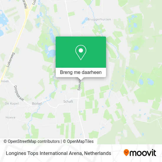 Longines Tops International Arena kaart