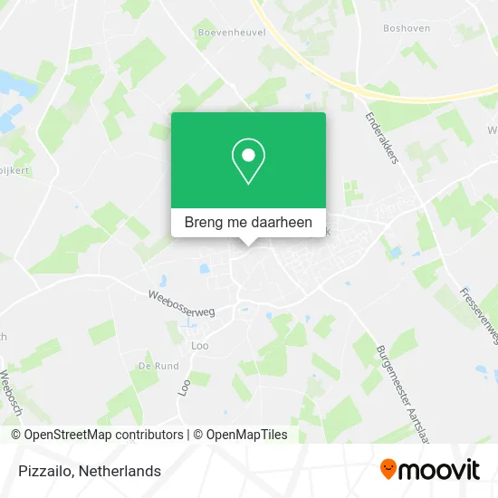 Pizzailo kaart