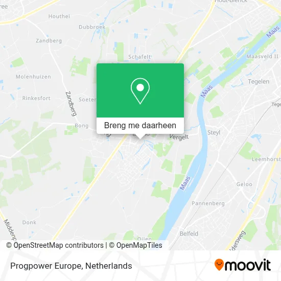 Progpower Europe kaart