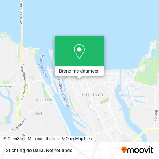 Stichting de Balla kaart