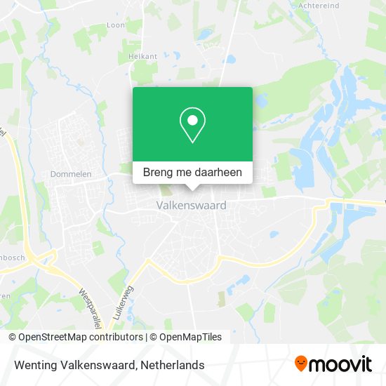Wenting Valkenswaard kaart
