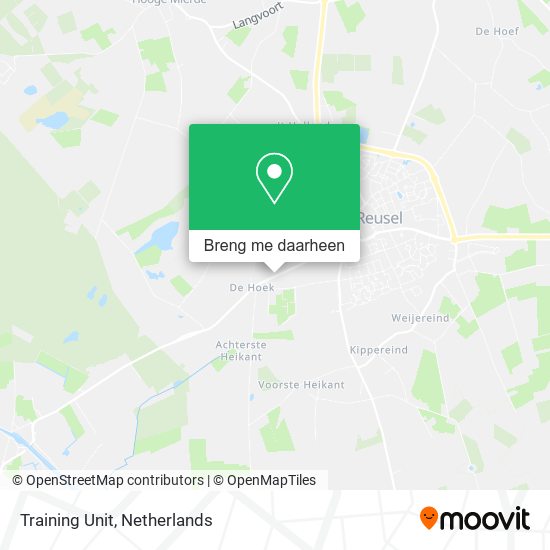 Training Unit kaart