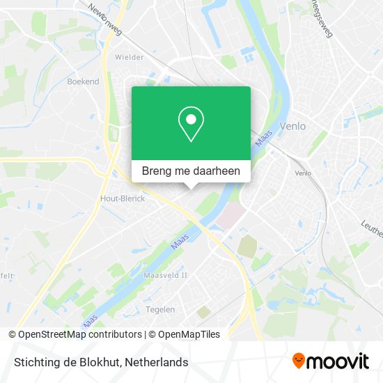 Stichting de Blokhut kaart