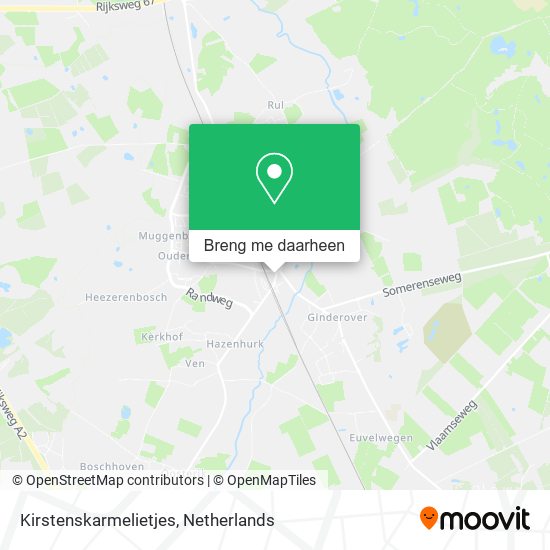 Kirstenskarmelietjes kaart
