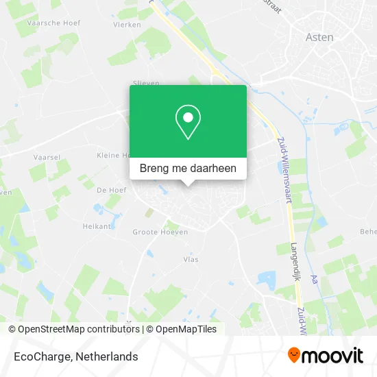 EcoCharge kaart