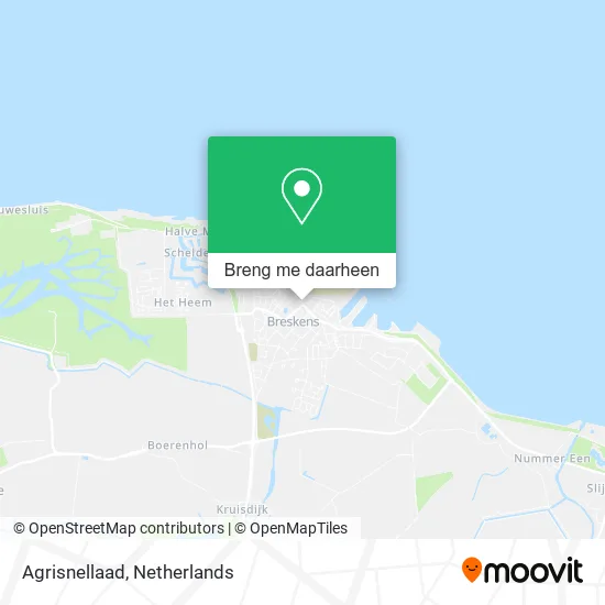 Agrisnellaad kaart
