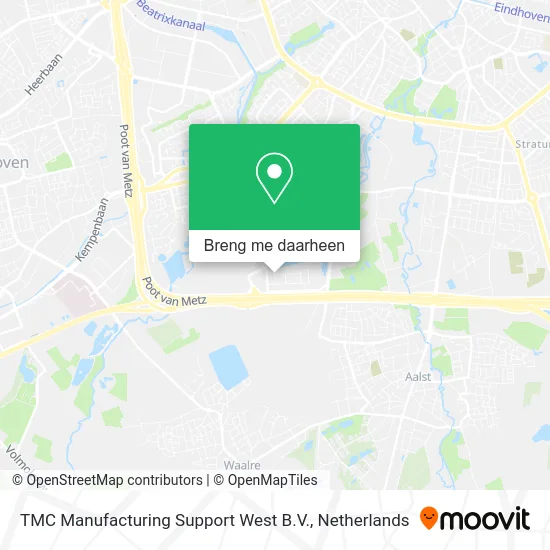 TMC Manufacturing Support West B.V. kaart