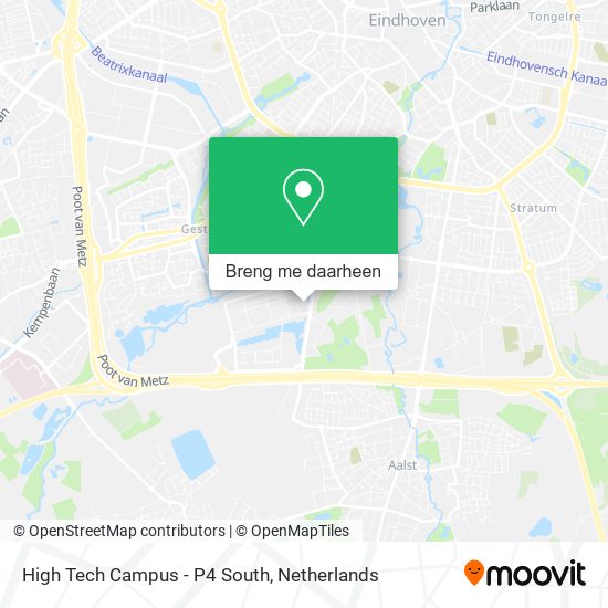 High Tech Campus - P4 South kaart