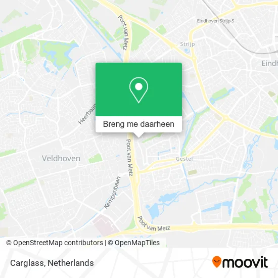 Carglass kaart