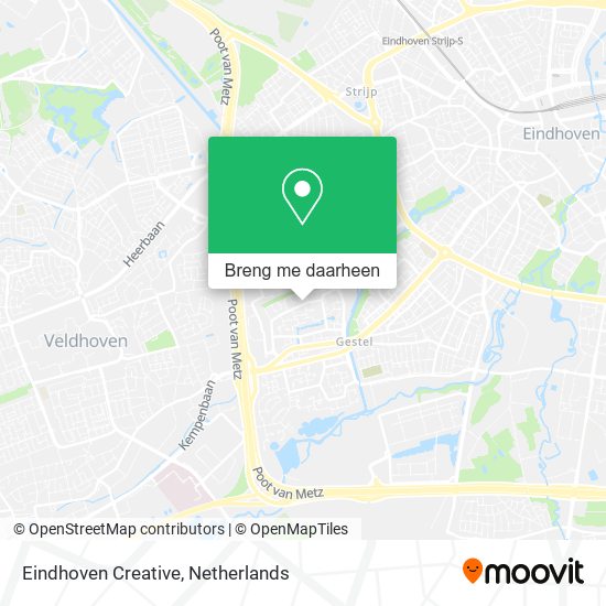 Eindhoven Creative kaart