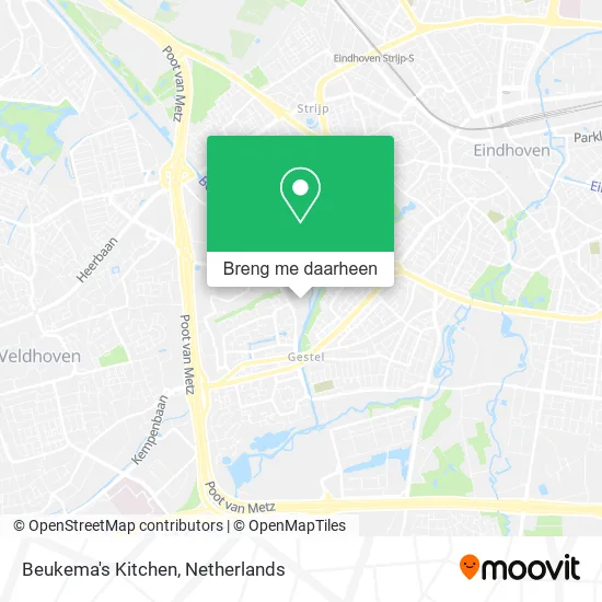 Beukema's Kitchen kaart