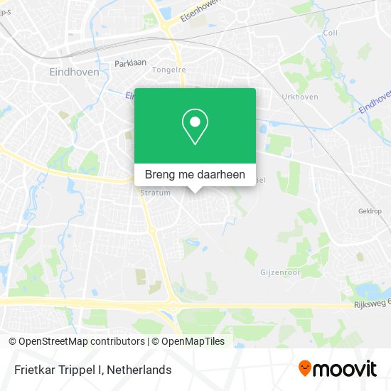 Frietkar Trippel I kaart
