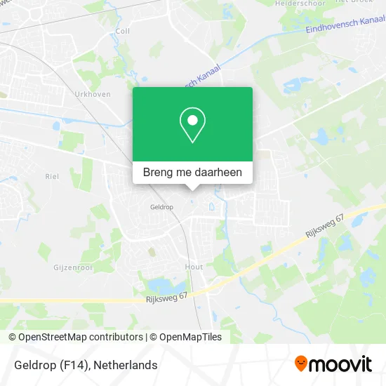 Geldrop (F14) kaart