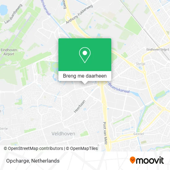 Opcharge kaart