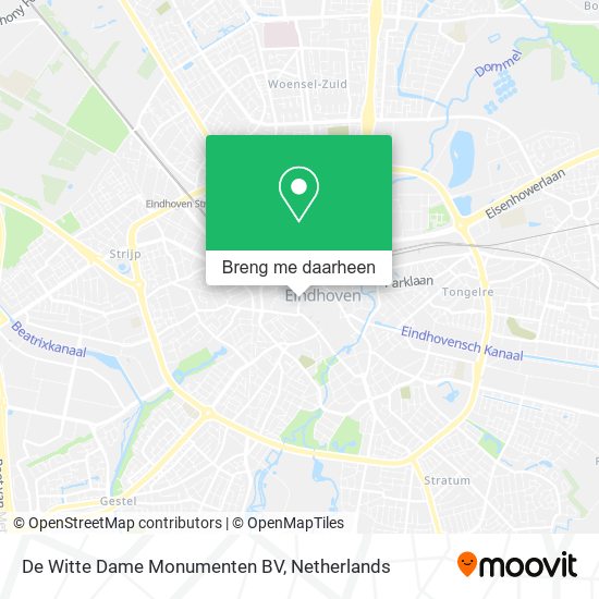 De Witte Dame Monumenten BV kaart