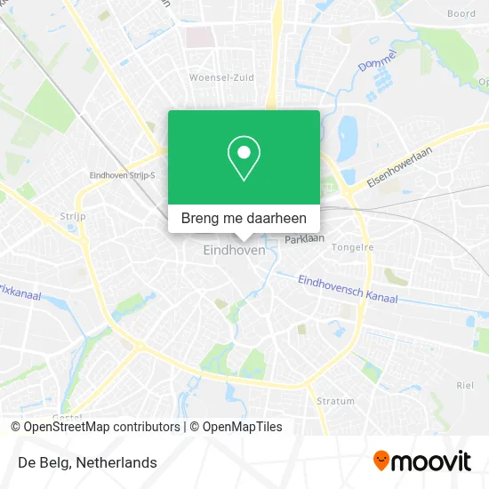 De Belg kaart
