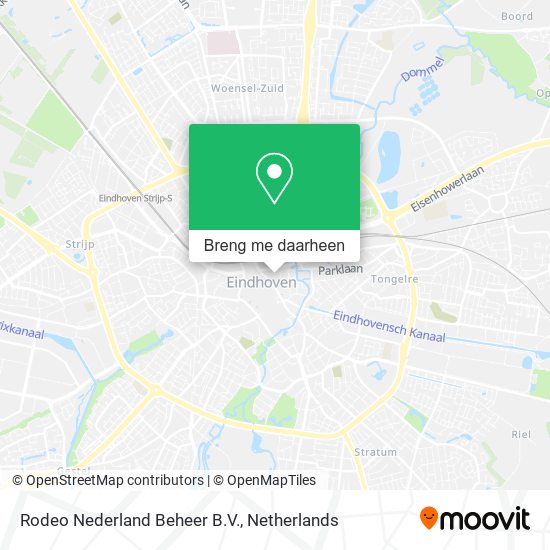 Rodeo Nederland Beheer B.V. kaart
