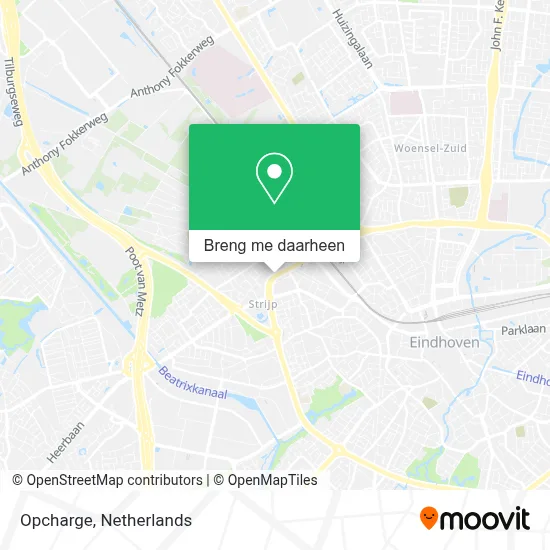 Opcharge kaart