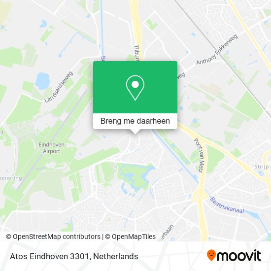 Atos Eindhoven 3301 kaart