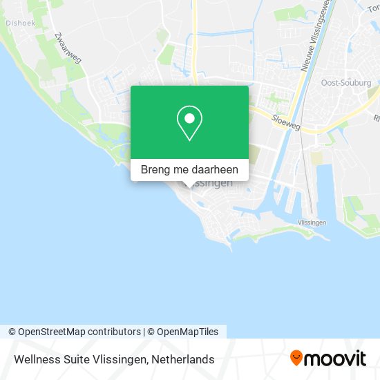 Wellness Suite Vlissingen kaart