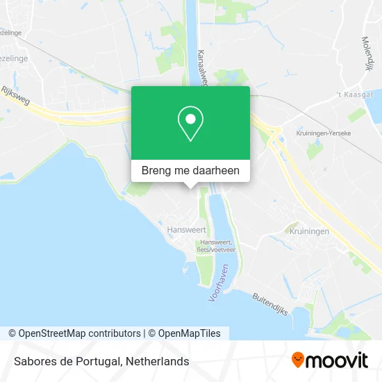 Sabores de Portugal kaart