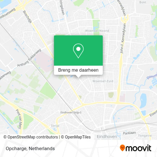 Opcharge kaart