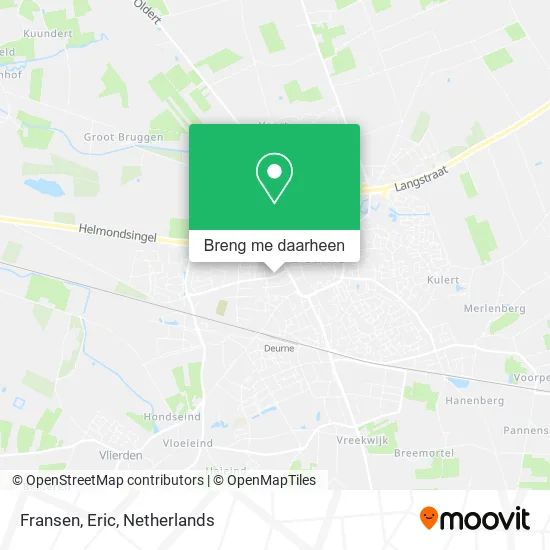 Fransen, Eric kaart