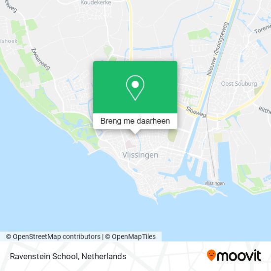 Ravenstein School kaart