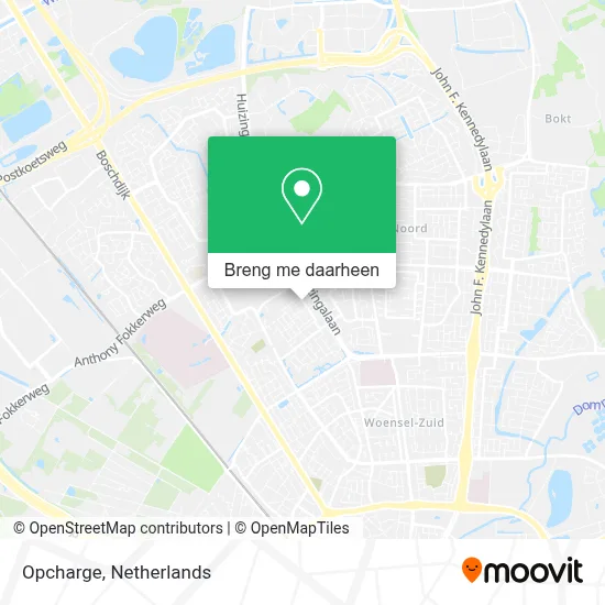 Opcharge kaart