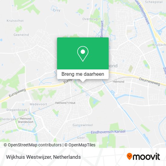 Wijkhuis Westwijzer kaart