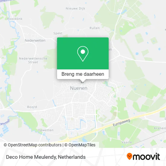 Deco Home Meulendy kaart