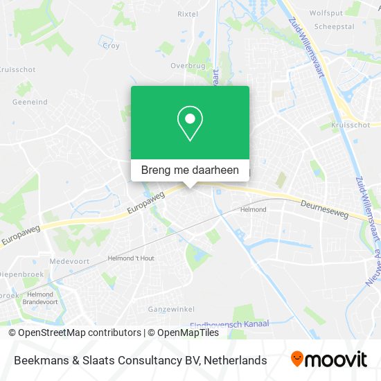 Beekmans & Slaats Consultancy BV kaart