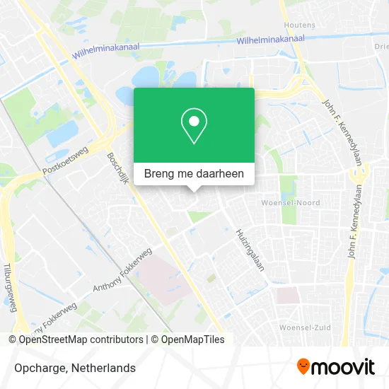 Opcharge kaart