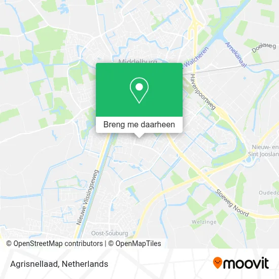 Agrisnellaad kaart